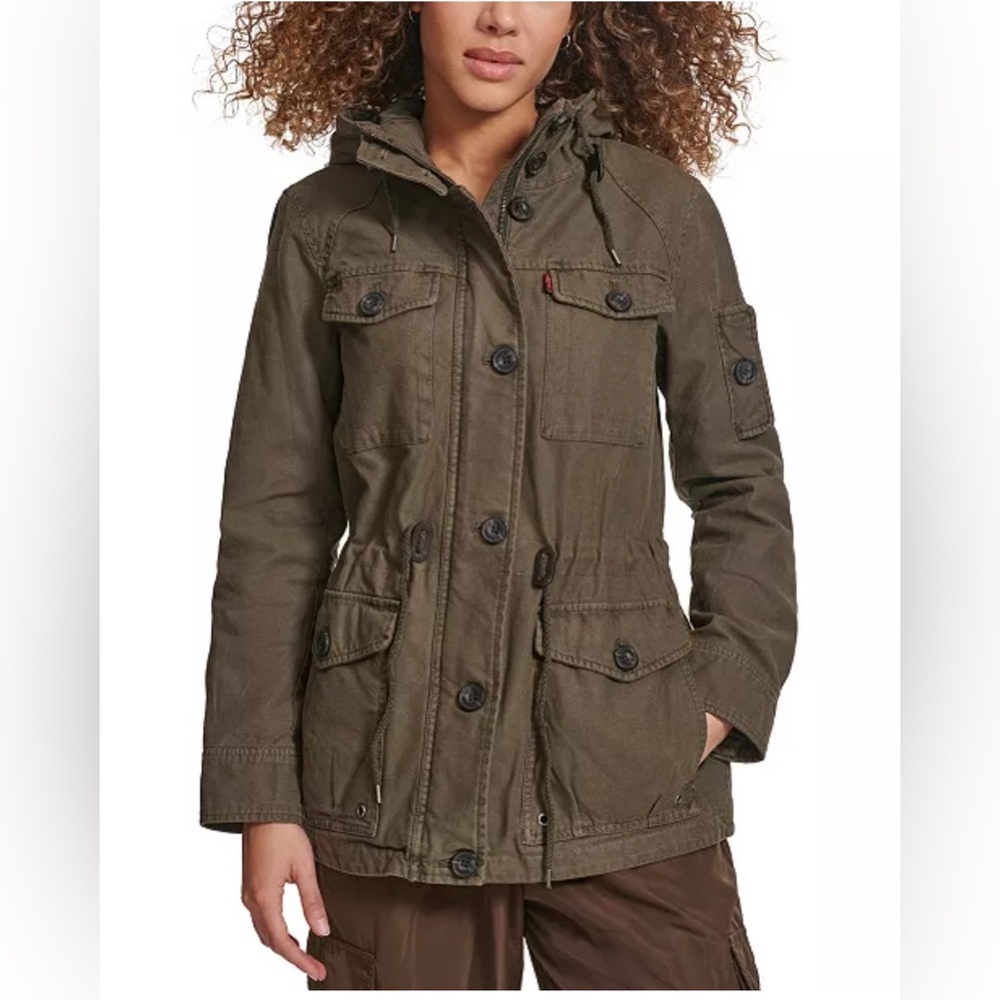 Levi's Utility Jacket in Army Green 3X